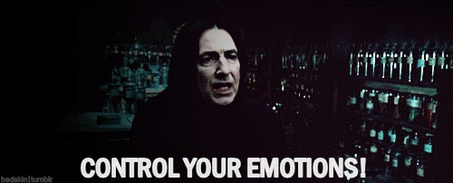 Control Your Emotions GIF (w/ Professor Snape)