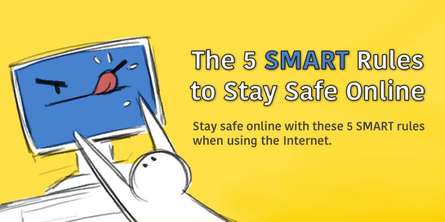 5 S.M.A.R.T. Rules to Stay Safe Online (Infographic)